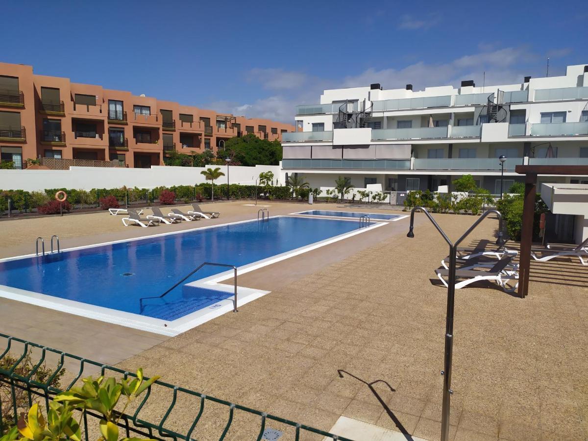 Bonito Piso Con Piscina, Playa La Tejita Lägenhet Exteriör bild